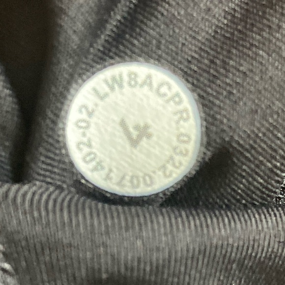 Lululemon Court Rival High Rise Skirt Haze Dot Inverse Orange Multi Skort - Picture 11 of 15